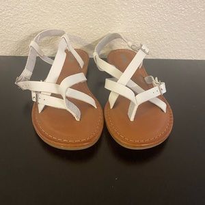 MIA, sandals, white, size 7 womens